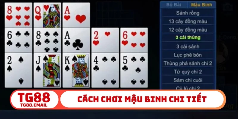Cách chơi mậu binh chi tiết